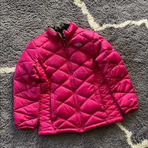 Girls northface winter coat